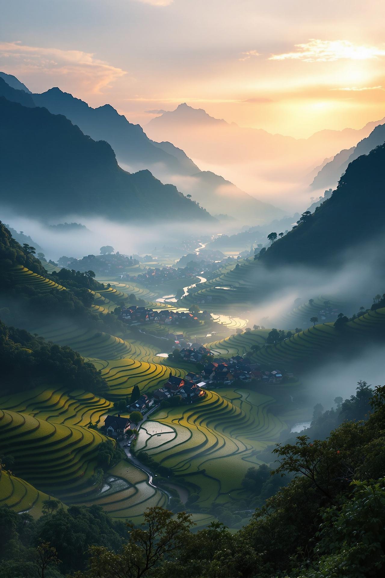 勾魂影院作品《山川之间》海报